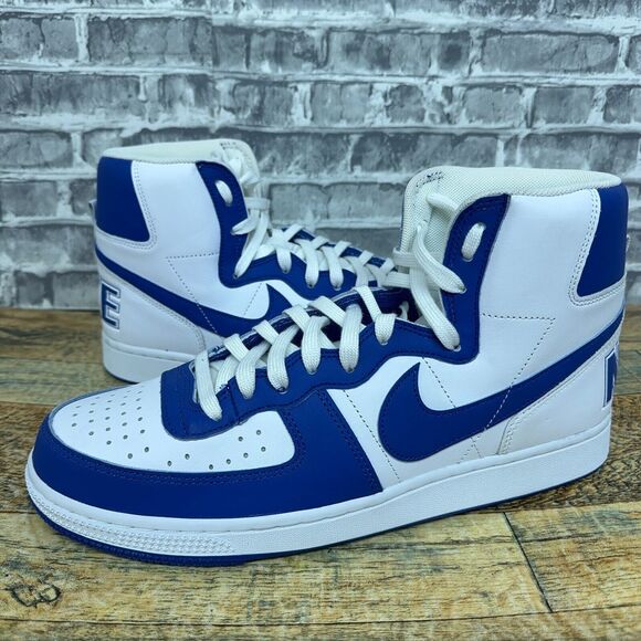 Nike Terminator High White Game Royal FN6836-100 Mens Size 12 New - Picture 1 of 6